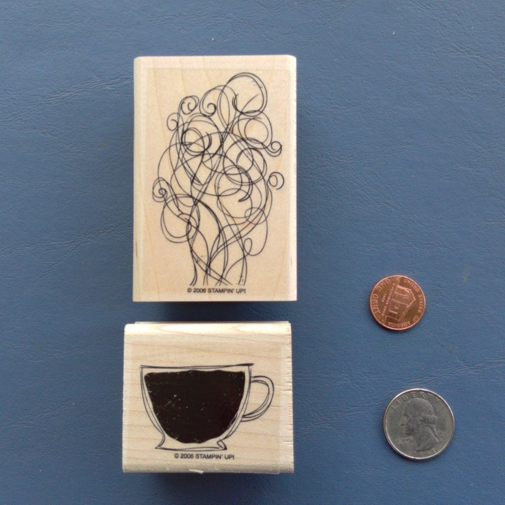 Stampin’ Up! “Like It a Latte” Rubber Stamp Set - Picture 6 of 7